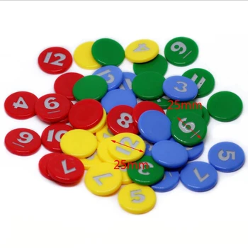 48pcs/set Plastiko Pokerio Žetonų Kortelės Casino Bingo Žaidimas žymas, Įdomus Šeimos Klubas XX9F