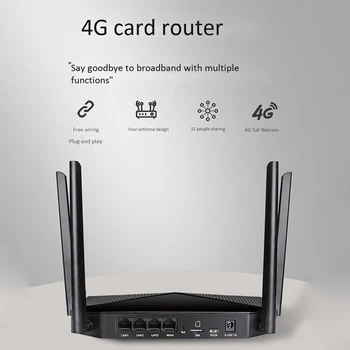 4G Bevielis Maršrutizatorius Įmonės Klasės Namų 3G Plug-In Kortele, Wifi Wired Mezon Stebėsenos Mobile