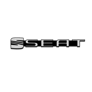 4pcs Modifikacija, Seat Leon Ibiza cupra Altea Tarraco mii aliuminio garso dekoratyviniai lipdukai modifikuoti priedai apdaila
