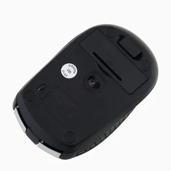 5 Mygtukus + 1 Ratuku Peles su USB Imtuvas 2.4 ghz Wireless Optical Mouse for PC Nešiojamas Naujausias Lašas Laivybos Didmeninė 10m