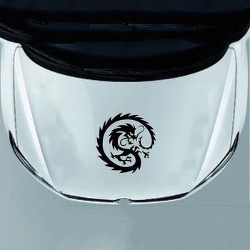 50*49.3 cm, Automobilių Lipdukai Kinijos Ugninis Drakonas Kūrybos Lipdukai Durų Vandeniui Automobilio Stiliaus Automobilių Reikmenys
