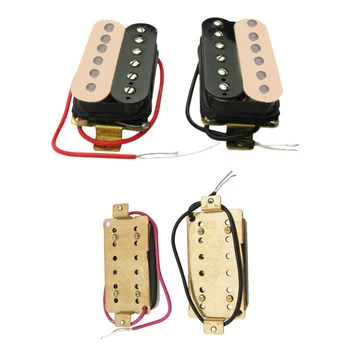 50mm+52mm Humbucker Pikapas Elektrinė Gitara Paėmimas Nustatyti Fender Stratocaster Les Paul Stiliaus Gitara Pakeitimo