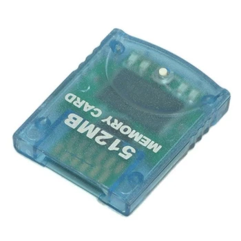 512M Žaidimas Kortelę NGC Game Cube Konsolės Atmintį atminties Kortelę, Už Nintend Wii Konsolės Atminties Kortelę