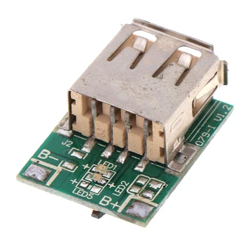 5V 1A Etapas-elektros Energijos Modulis Li-Po, Li-ion Ličio Baterijos Įkrovimo Apsaugos Valdybos Stiprintuvas Konverteris, Micro USB Įkroviklį 