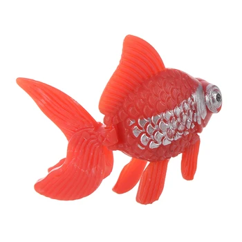 5vnt dirbtinės plastikinės ornamentu akvariumas žuvis - karosas.