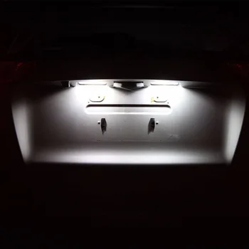 6pcs Error Free Auto LED Lemputės Automobilių Salono Šviesos Rinkinys 2018 2019 2020Mitsubishi Eclipse Kryžiaus Dome Skaitymo Žibintai, Bagažinė, Lempos