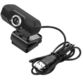 720P/1080P HD Web Kamera, Nešiojamas Kompiuteris, USB Kamera už Telekonferencijų Live Transliacijos Built-in triukšmo mažinimo mikrofonas