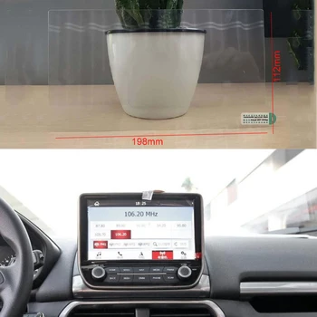 9 Colių Automobilinis Stiliaus GPS Navigacijos Ekrano Apsauginė Plėvelė Ford Ecosport 2018 Kontrolės LCD Ekrano Lipdukas Automobilių Reikmenys