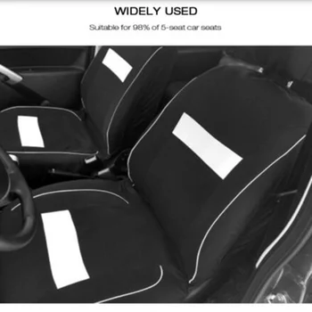 9PCS/Set Universaliųjų Automobilių Sėdynės Apima Interjero Aksesuarų Sėdynės Apsaugos Suderinama Sėdynių užvalkalai