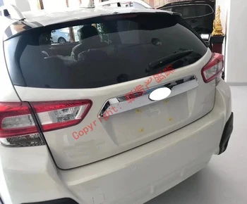 ABS Chrome bagažo skyriaus Dangtis Padengti Apdaila Už Subaru XV 2018 2019