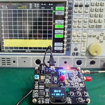 ADF4351 OLED Ekranas Plėtros Taryba RF Profesinės 35M-4.4 G Tiksli Signalo Generatoriaus Modulis Dažnio Sintezatorius
