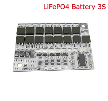Aihasd 10.8 V 100A 3P BMS LiFePO4 Baterija Apsauga plokštės