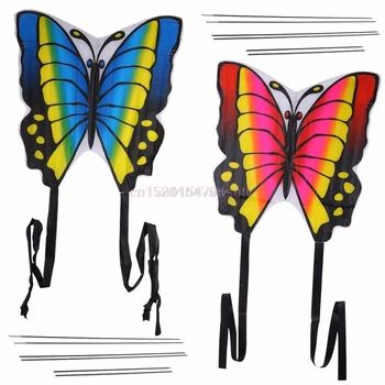 Aitvaras 35 Colių Butterfly Aitvaras Lauko Žaislų Sporto Dovana Vaikams, Vaikams Su virvele Uodegos
