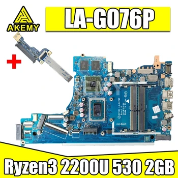 AKemy HP 15-DB Serijos Nešiojamojo kompiuterio pagrindinę Plokštę Su DSC 530 2GB Ryzen3 2200U CPU EPV51 LA-G076P L20668-601 L20668-001