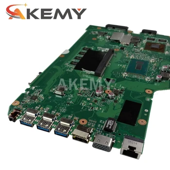 Akemy X751LK Mainboard REV 2.0 Asus X751LK X751LKB X751LX Nešiojamojo kompiuterio plokštę GTX 850M 4G RAM, I7-5500U