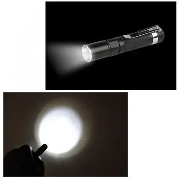 AloneFire MN22 Nešiojamas Mini Penlight CREE XPE LED Zoom Žibintuvėlį, Fakelą Kišenėje Šviesos Vandeniui Žibintų AAA Baterijos Galingas