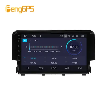 Android 10.0 Radijas Stereo Honda Civic 10 FC FK-2020 M. GPS Navigacija, Automobilinis DVD Grotuvas, Multimedia Auto Radijo Grotuvas HeadUnit