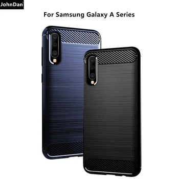 Anglies Pluošto Atveju, Samsung Galaxy A5 J5 J7 j3 skyrius 2017 A8 J8 2018 TPU Case Cover Dėl Samsung A50 A51 A71 A30S A21S M21 A30 A31