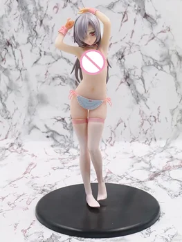 Anime Akeiro Kaikitan Aksomo Sexy Anime Merginos 2 Spalvos, Minkštas Kūno 24CM Paveikslas Modelis, Žaislai