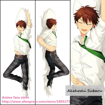 Anime Ansamblis Žvaigždžių Akehoshi Subaru miega Japonijos Užvalkalas Pagalvė Padengti dekoratyvinių Kūno Hugging Patalynė
