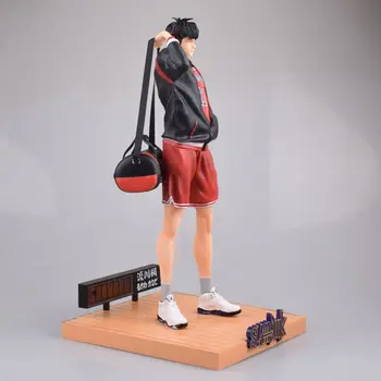 Anime Slam Dunk Rukawa Kaede GK PVC Veiksmų Skaičius, Kolekcionuojamos lėlės Modelio žaislas 32cm