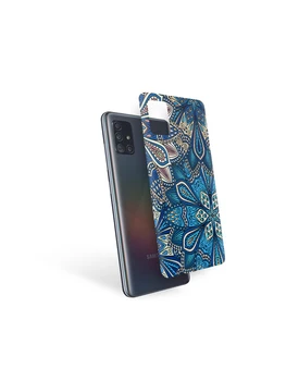 Apsauginės plėvelės mocoll už nugaros skydelio Samsung Galaxy A8 plius bohemijos gėlių modelio
