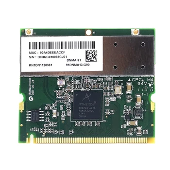AR9223 Tinklo plokštė DNMA-91 PW-MN561 MINI PCIE 300Mbps 2.4 G WiFi Kortelę už XP, Win7, Win8 Win10 Linux ROS