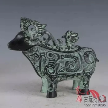 Archaize bronzos, Han Dinastijos papuošalai, namų ūkio dekoracijos, amatų dovanos, avių