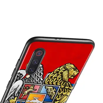 Armėnijos Vėliava Xiaomi Mi Poco X3 NFC 10 Pastaba Ultra 5G 9 9T SE 8 A3 A2 A1 5X 6X Žaisti žaidimą F1 Lite Black Telefono dėklas