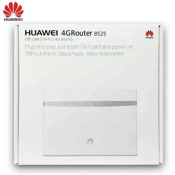 Atrakinta Huawei B525 B525s-65a 4G LTE Cat 6 Mobile Hotspot Vartai 4G LTE, WiFi Maršrutizatorius Dongle 4G MEZON Bevielis Maršrutizatorius