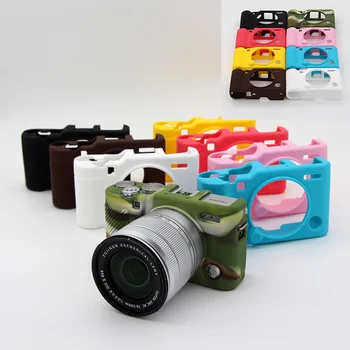 Atveju Fotoaparatas Fuji Fujifilm XA3 XA-3 XA10 XA-10 Apsaugoti Maišą Guminis Maišas Naujas Silikoninis Kamera Vaizdo Maišelį Atveju, PVC, Silikonas, 8 Spalvos