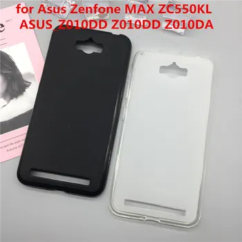Atveju Minkšto Silicio Telefono Para už Asus Zenfone MAX ZC550KL ASUS_Z010DD Z010DD Z010DA Prabanga TPU Protector cover 