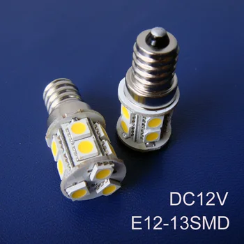 Aukštos kokybės 5050 DC12V E12 led lemputė,led e12 lemputes 12V E12 led lempos nemokamas pristatymas 50pcs/daug