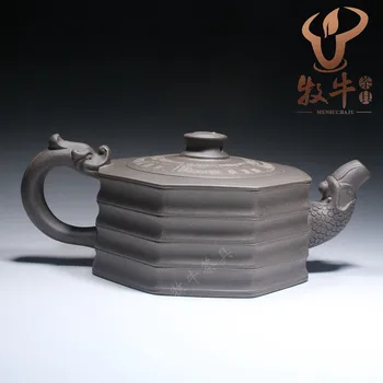 Autentiškas Yixing arbatinukas žalia purvo pirmaujančių 170 ml aukštos kokybės apkalbų dovana arbatos užsakymą
