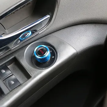 Automobilio galinio vaizdo Veidrodis paspaudus Mygtuką Rankenos Pasukimo Mygtuką Perjungti Apdailos Dangtelio Lipdukas, skirtas Chevrolet Cruze Malibu Trax