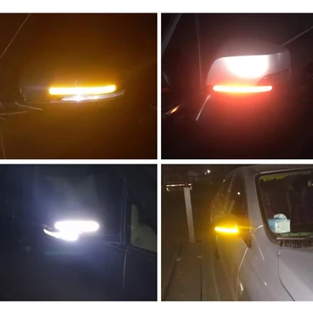 Automobilio galinio vaizdo Veidrodžio Atspindintis Juostelės lipduką 