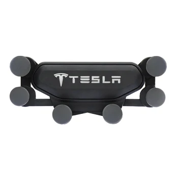 Automobilio, Mobiliojo Telefono Laikiklis Oro Angos Kalno Stovi Jokių Magnetinių Ląstelių Telefono Turėtojas Tesla modelis 3 modelis X Y stiliaus Roadster