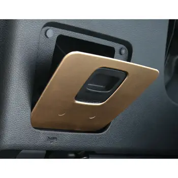 Automobilio Vairuotojo Pusėje Talpinimo Apdaila Cover Panel Jeep Cherokee-2016 M. Aliuminio
