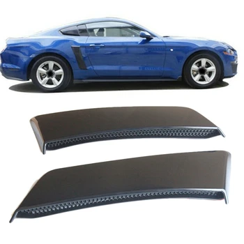 Automobilių Galinis puses Sparnas, Durys Kaušeliai Rėmas Padengti Ford Mustang GT350 Stiliaus-2018 Sparnas Kaušeliai Padengti