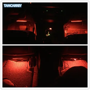 AUTOMOBILIŲ Stiliaus interjeras, LED Refitting reikmenys Nissan Patrol Nismo shiro Dualis Tiida Qashqai GTS X-Trail automobilių Reikmenys