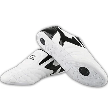 Baltos juostelės, orui Taekwondo Batai Kovos Menų Sneaker vaikams sportinius batelius Profesinio Mokymo Konkurencijos batai treneris