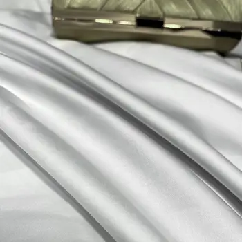 Baltos Patalynės Komplektas Prabangių kietas Antklode padengti nustatyti, Ilgai kuokštelinių medvilnės pagalvių Užvalkalai Karalienė King Size Lova, Lovos Skalbiniai 4pcs 2020 naujas