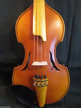 Baroko stiliaus DAINŲ Maestro 4*4 stygos 4/4 smuikas,viola d'Amore #11550