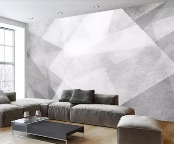 Beibehang Užsakymą tapetai, 3d foto freskos Šiaurės paprasta asmenybė abstrakčių geometrinių modelio sieniniai TV foną, sienos popieriaus 3d