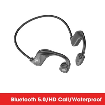 Belaidžio Bluetooth5.0 Kaulais Formos Ausinės Sporto Vandeniui Atidaryti-Ear Ausines Važiavimo Dviračiu