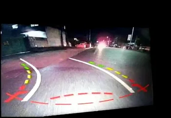Belaidžio CCD Sekti Automobilio Galinio vaizdo Kamera Benz S klasė 2012-14 Statymo Pagalbos Kamera Bėgių liniją, Naktinis Matymas, LED Šviesos