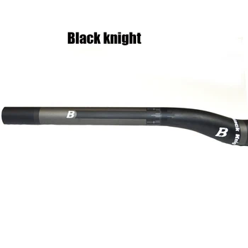 Black knight XXX stiliaus UD anglies pluošto MTB dviračių butas rankenos kalnų dviračių išilginis 31.8 mm 580-740mm dviračių dalys, matinis