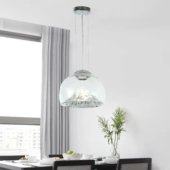 Blizgikliai lamparas de techo colgante moderna blizgikliai para quarto šiaurės apdailos namų ventilador de techo lampes suspendues