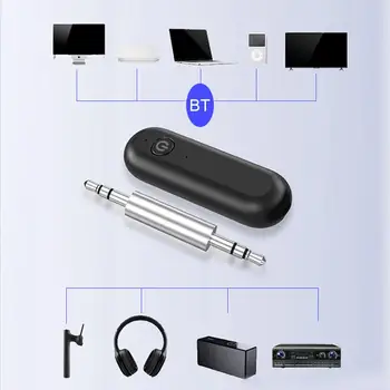 Bluetooth 5.0 Automobilių hands-free Aukštos raiškos Stereo Skambučio Garso Adapteris Imtuvas, Automobilių Elektros Reikmenys