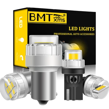 BMTxms BA15S P21W Canbus LED Lemputes, Atvirkštinio Atsarginės Stabdžių Lemputė T10 W5W Stovėjimo Patvirtinimo Lempa NIVA II (2123) 02-18 Hečbekas